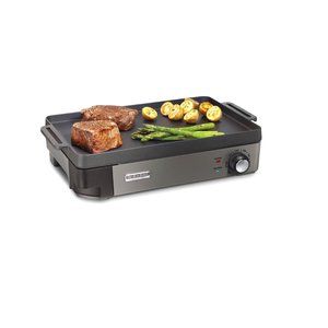HAMILTON BEACH PROFESSIONAL CAST IRON ELECTRIC GRILL